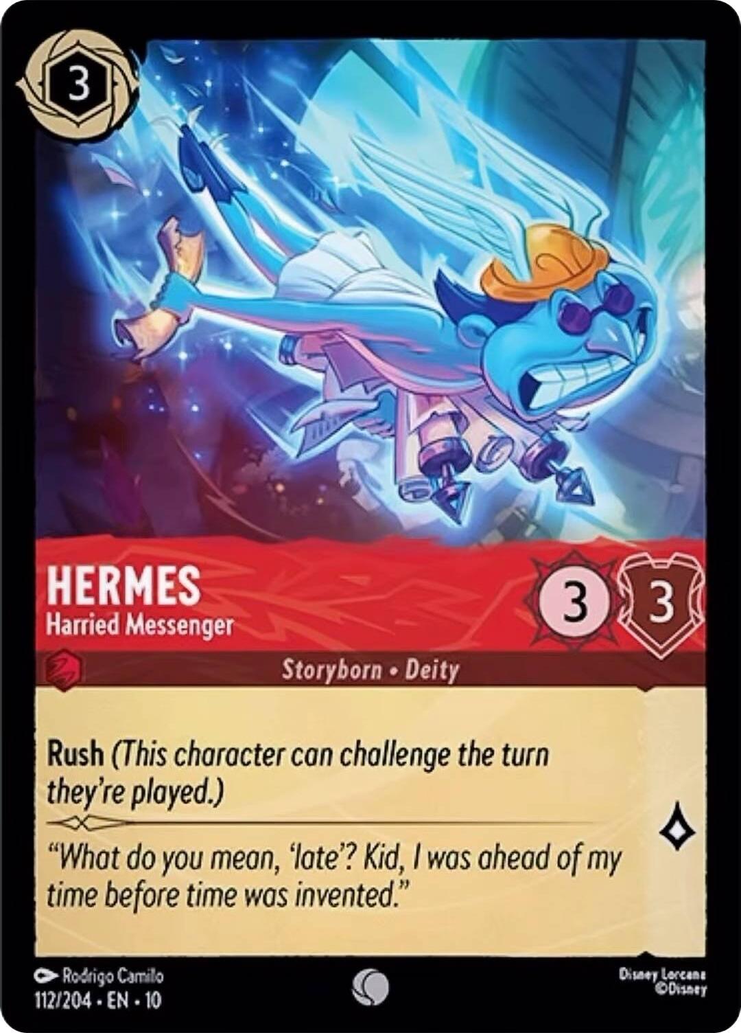 Hermes - Harried Messenger (112/204) [Whispers in the Well] | Total Play