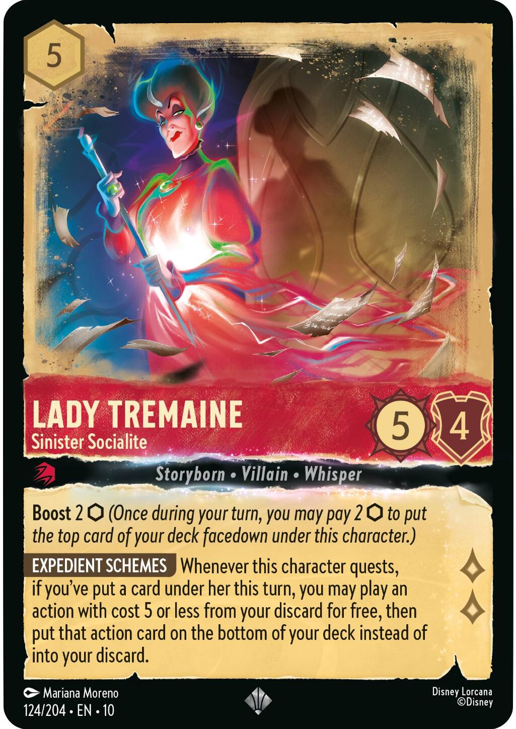 Lady Tremaine - Sinister Socialite (124/204) [Whispers in the Well] | Total Play