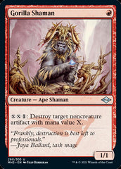 Gorilla Shaman (Foil Etched) [Modern Horizons 2] | Total Play