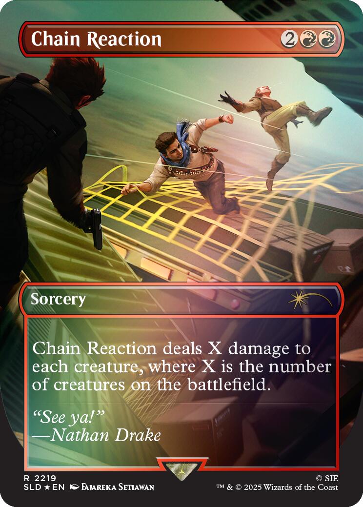 Chain Reaction (Rainbow Foil) [Secret Lair Drop Series] | Total Play