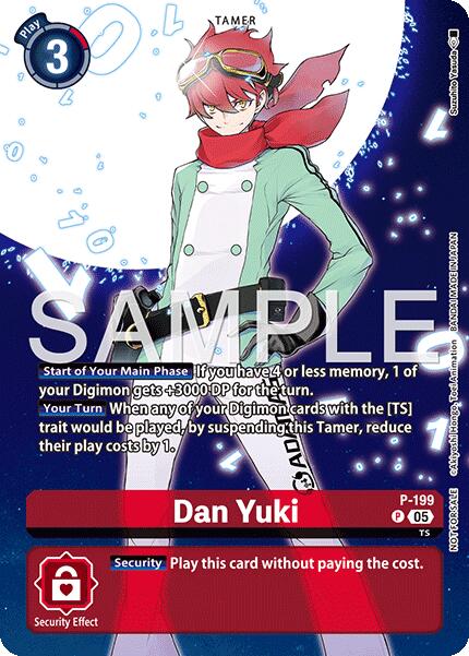 Dan Yuki [P] (Digimon Story: Time Stranger Promo Pack) [Promotional Cards] | Total Play