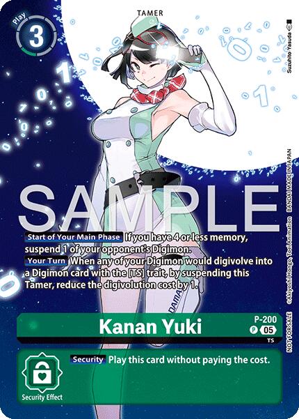 Kanan Yuki [P] (Digimon Story: Time Stranger Promo Pack) [Promotional Cards] | Total Play