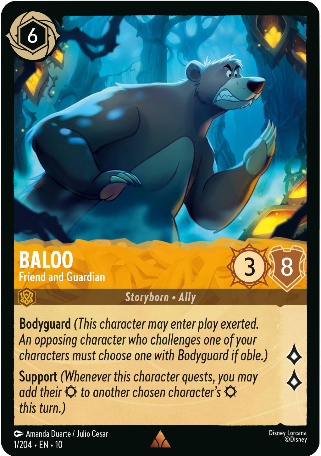 Baloo - Friend and Guardian (1/204) [Whispers in the Well] | Total Play