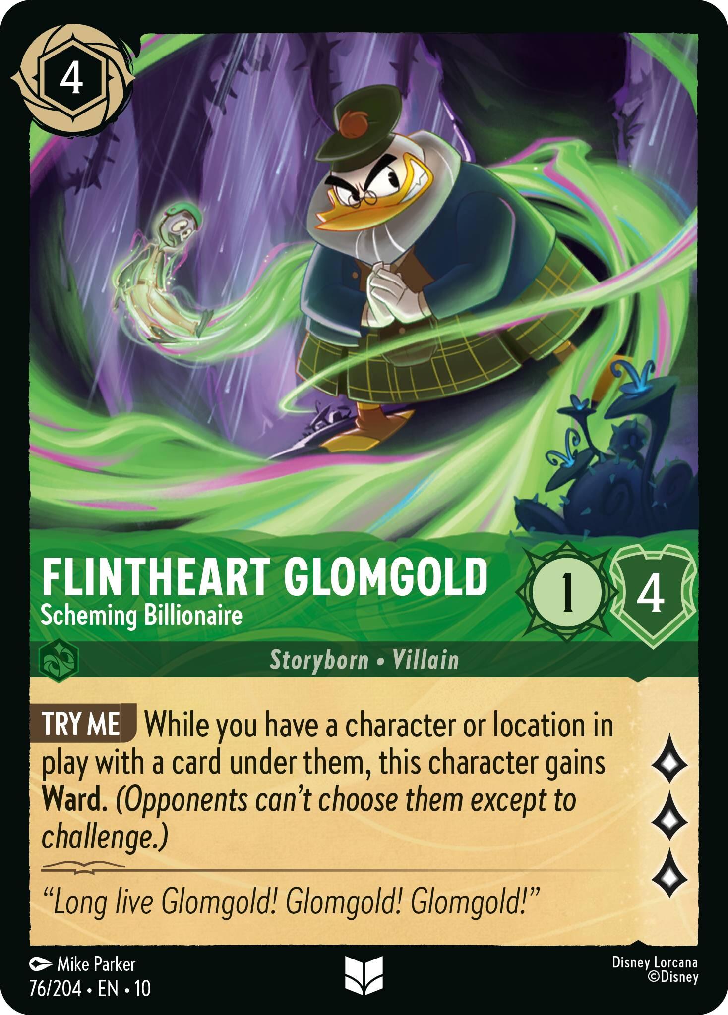 Flintheart Glomgold - Scheming Billionaire (76/204) [Whispers in the Well] | Total Play