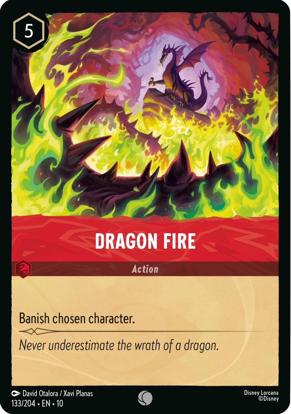 Dragon Fire (133/204) [Whispers in the Well] | Total Play