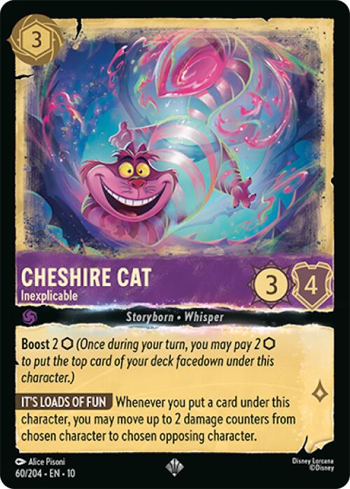 Cheshire Cat - Inexplicable (60/204) [Whispers in the Well] | Total Play
