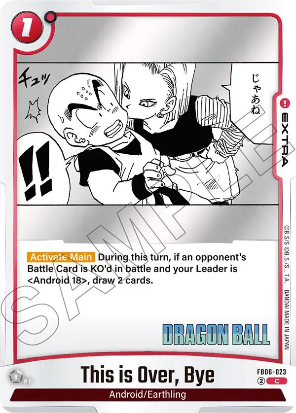 This is Over, Bye [Manga Booster 02] | Total Play