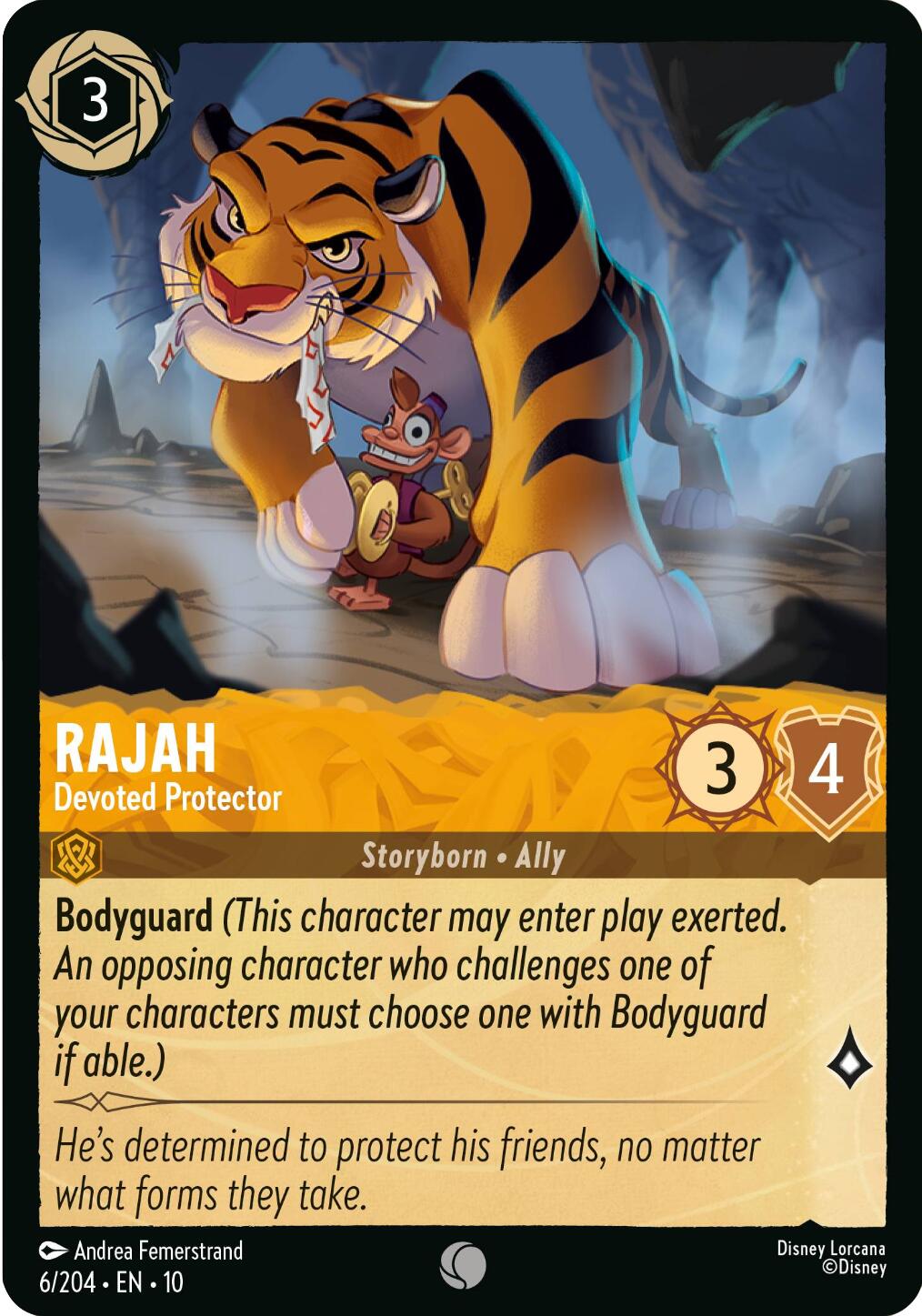 Rajah - Devoted Protector (6/204) [Whispers in the Well] | Total Play