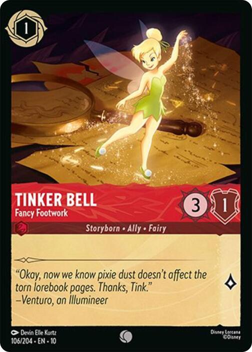 Tinker Bell - Fancy Footwork (106/204) [Whispers in the Well] | Total Play