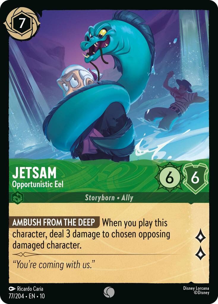 Jetsam - Opportunistic Eel (77/204) [Whispers in the Well] | Total Play