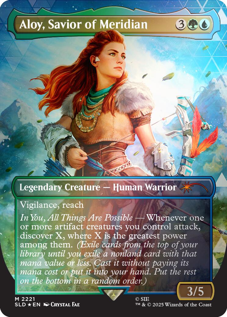 Aloy, Savior of Meridian (Rainbow Foil) [Secret Lair Drop Series] | Total Play