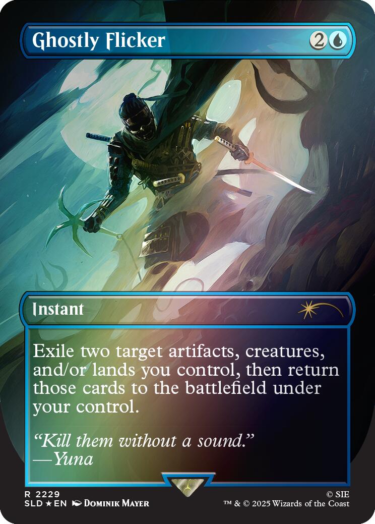 Ghostly Flicker (Rainbow Foil) [Secret Lair Drop Series] | Total Play