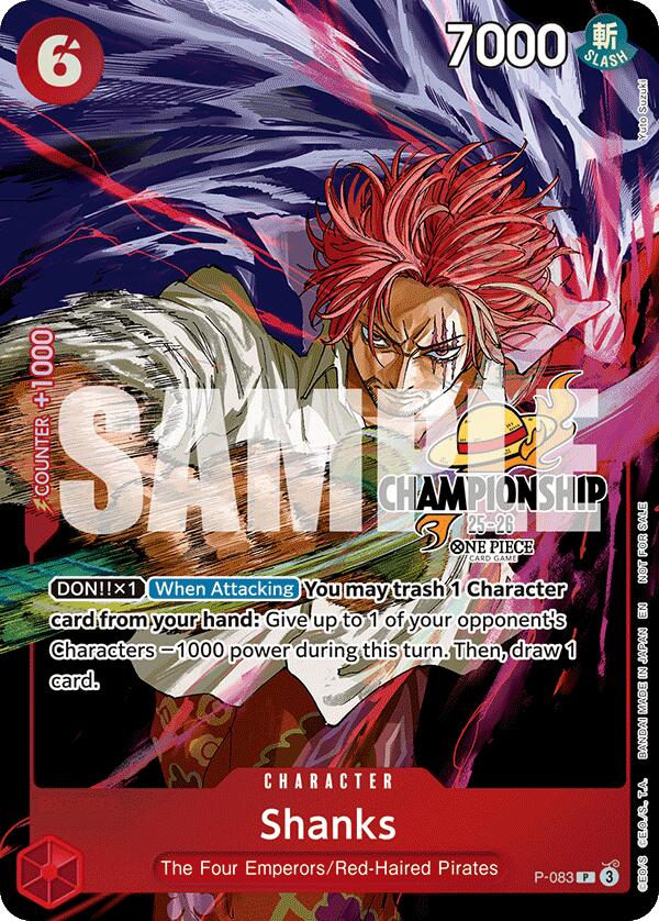 Shanks (CS 25-26 Event Pack Finalist Ver.) [One Piece Promotion Cards] | Total Play