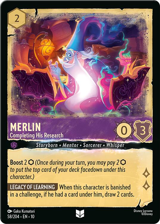 Merlin - Completing His Research (58/204) [Whispers in the Well] | Total Play
