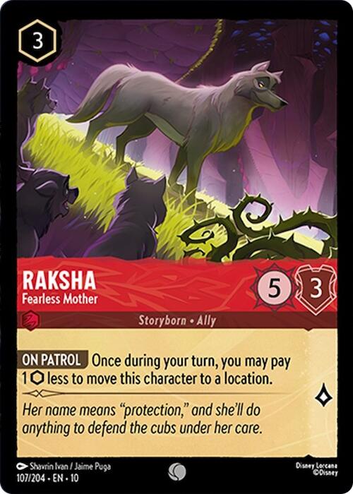 Raksha - Fearless Mother (107/204) [Whispers in the Well] | Total Play