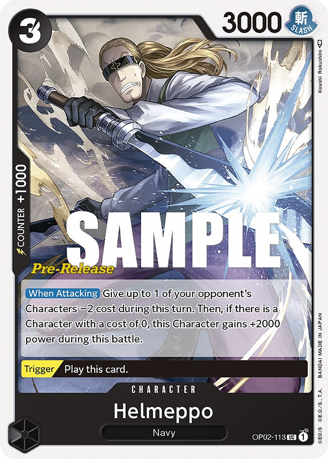 Helmeppo [Paramount War Pre-Release Cards] | Total Play