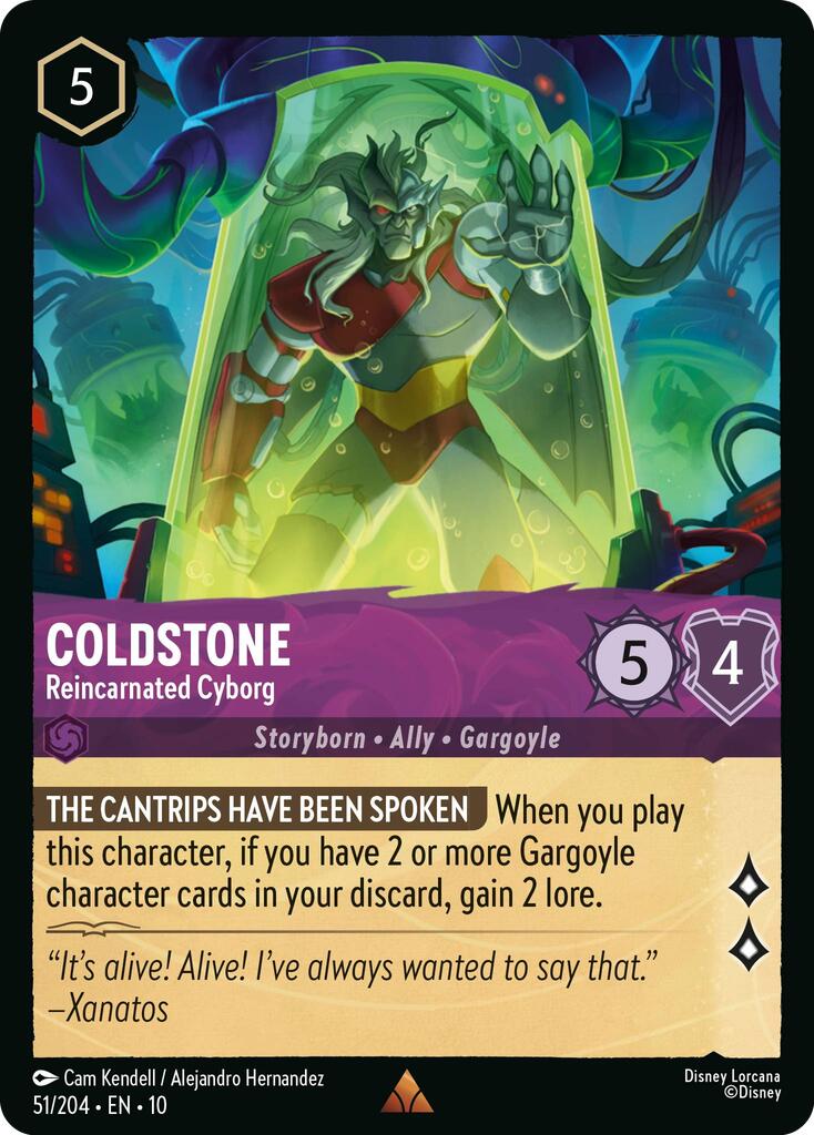Coldstone - Reincarnated Cyborg (51/204) [Whispers in the Well] | Total Play