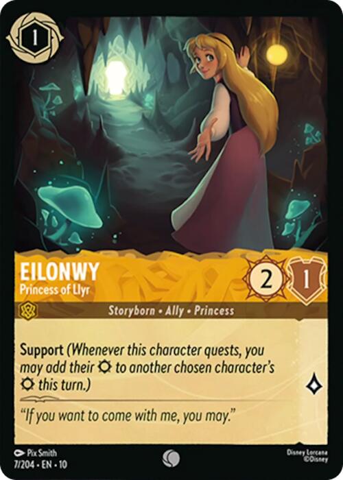 Eilonwy - Princess of Llyr (7/204) [Whispers in the Well] | Total Play