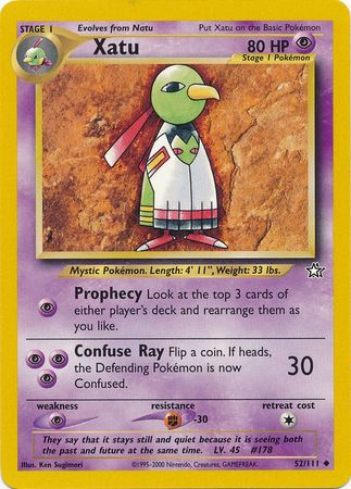 Xatu (52/111) [Neo Genesis Unlimited] | Total Play