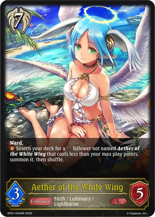 Aether of the White Wing (SP01-043EN) [Seaside Memories] | Total Play