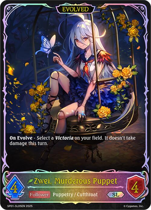 Zwei, Murderous Puppet (Evolved) (SL) (SP01-SL05EN) [Seaside Memories] | Total Play