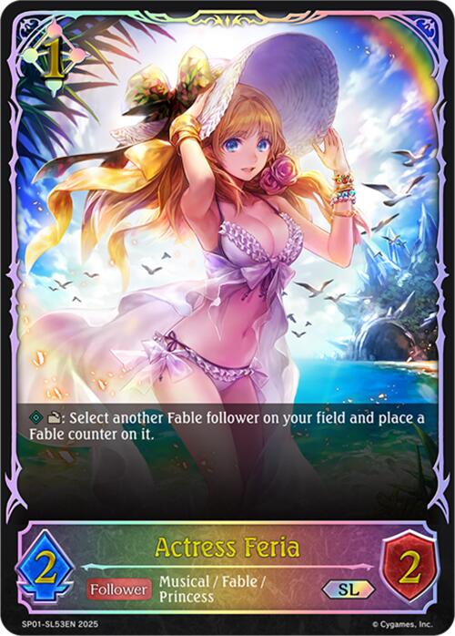 Actress Feria (SL) (SP01-SL53EN) [Seaside Memories] | Total Play