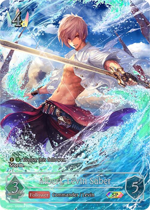 Albert, Levin Saber (SP) (SP01-SP09EN) [Seaside Memories] | Total Play