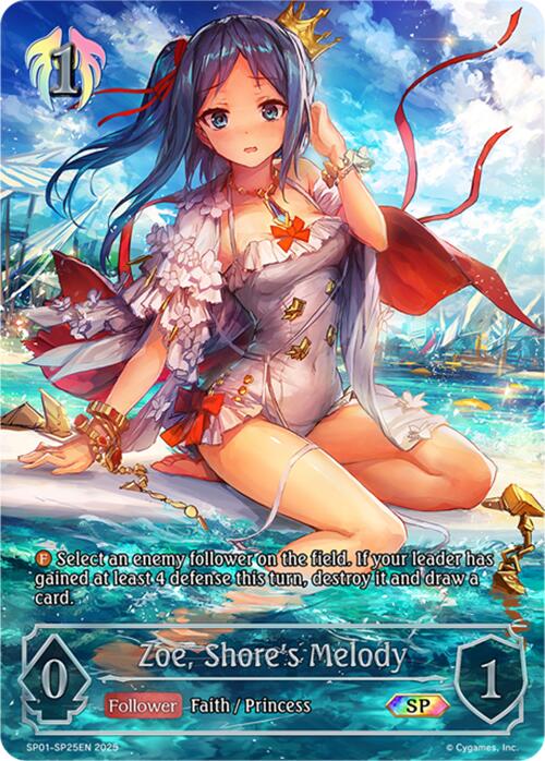 Zoe, Shore's Melody (SP) (SP01-SP25EN) [Seaside Memories] | Total Play