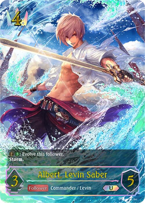 Albert, Levin Saber (U) (SP01-U08EN) [Seaside Memories] | Total Play
