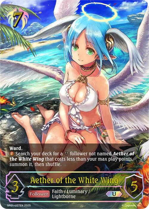 Aether of the White Wing (U) (SP01-U27EN) [Seaside Memories] | Total Play