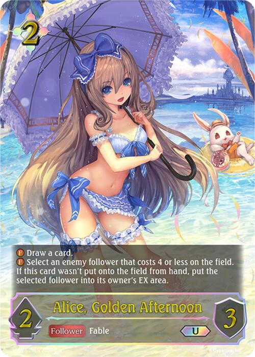 Alice, Golden Afternoon (U) (SP01-U28EN) [Seaside Memories] | Total Play