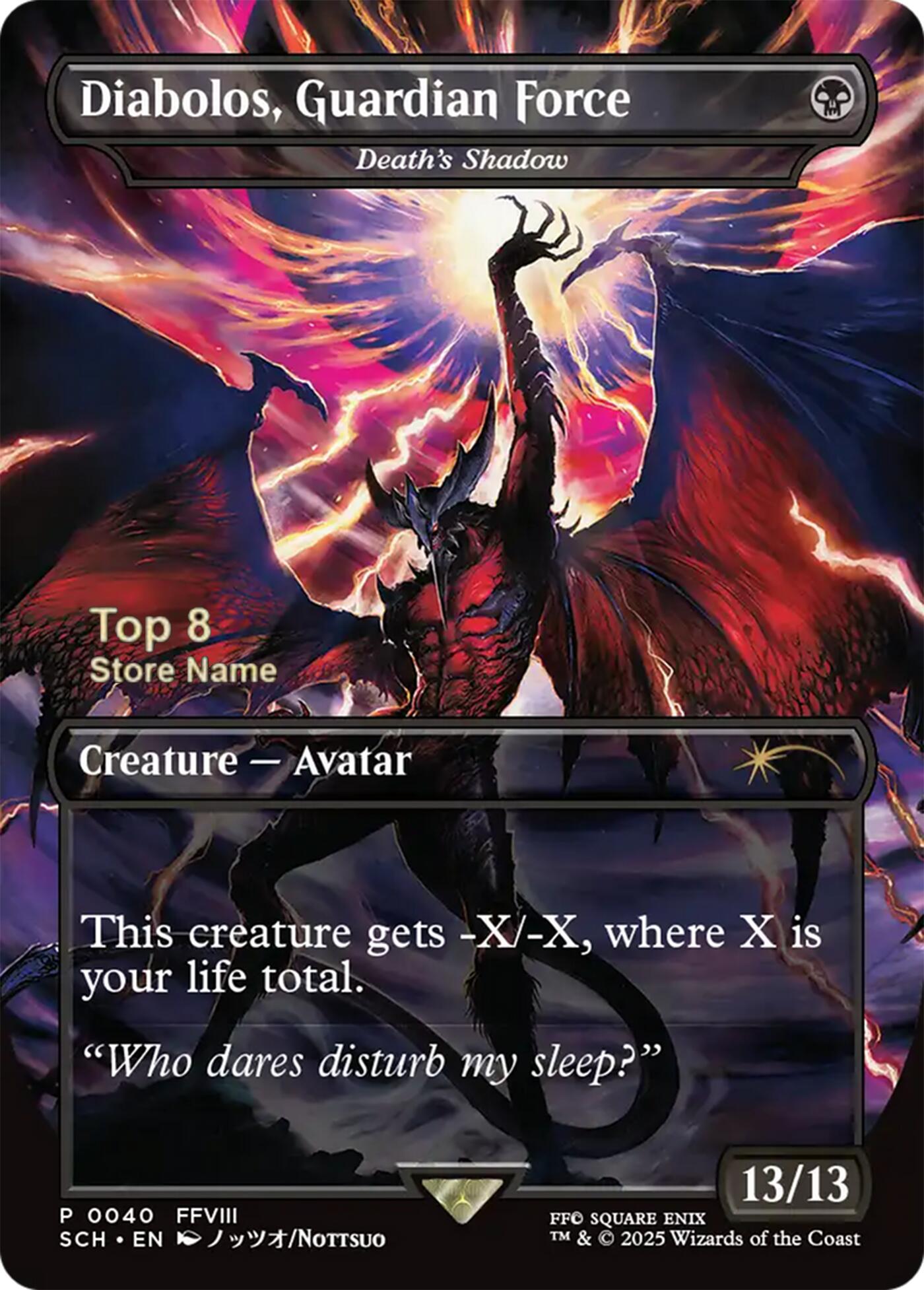Diabolos, Guardian Force - Death's Shadow (Top 8) [Store Championships 2025] | Total Play