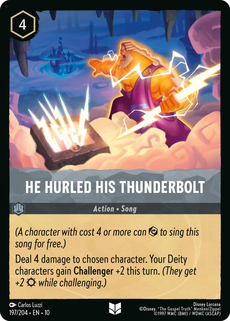 He Hurled His Thunderbolt (197/204) [Whispers in the Well] | Total Play