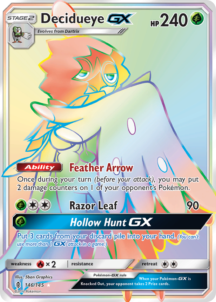 Decidueye GX (146/145) [Sun & Moon: Guardians Rising] | Total Play