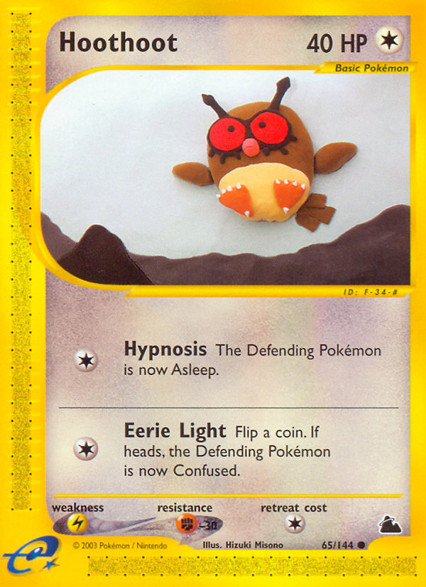 Hoothoot (65/144) [Skyridge] | Total Play