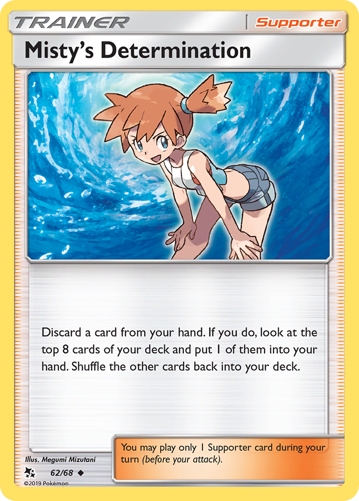 Misty's Determination (62/68) [Sun & Moon: Hidden Fates] | Total Play