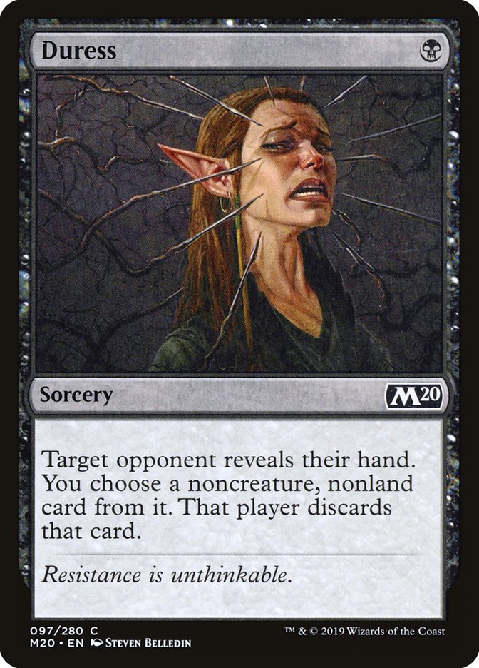 Duress [Core Set 2020] | Total Play