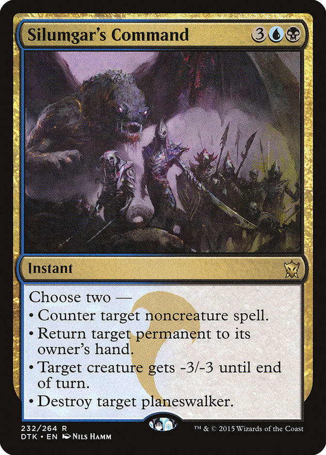 Silumgar's Command [Dragons of Tarkir] | Total Play