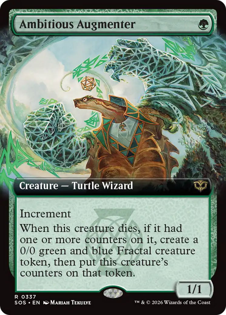 Ambitious Augmenter (Extended Art) [Secrets of Strixhaven] | Total Play