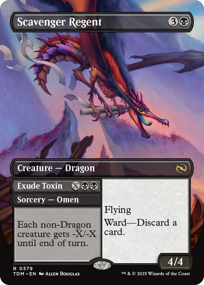 Scavenger Regent (Borderless) [Tarkir: Dragonstorm] | Total Play