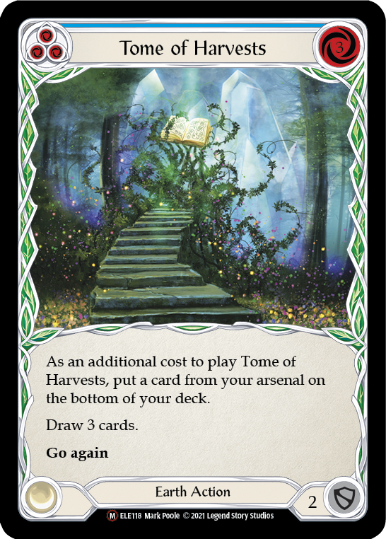 Tome of Harvests [U-ELE118] (Tales of Aria Unlimited)  Unlimited Rainbow Foil | Total Play