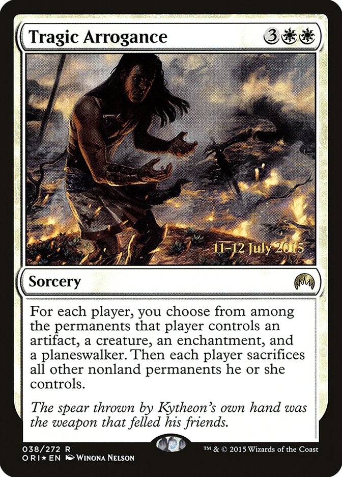 Tragic Arrogance [Magic Origins Prerelease Promos] | Total Play