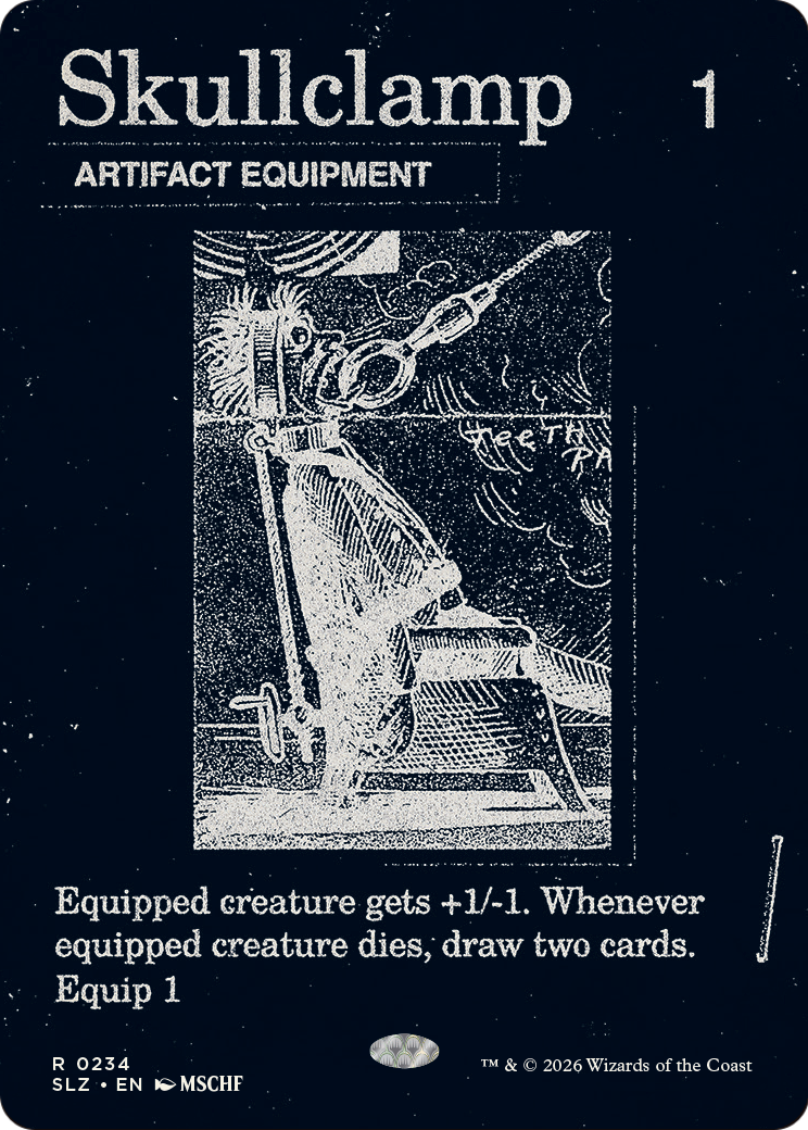 Skullclamp (0234) [Secret Lair x MSCHF: The Zeta Set] | Total Play