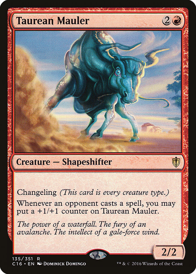 Taurean Mauler [Commander 2016] | Total Play