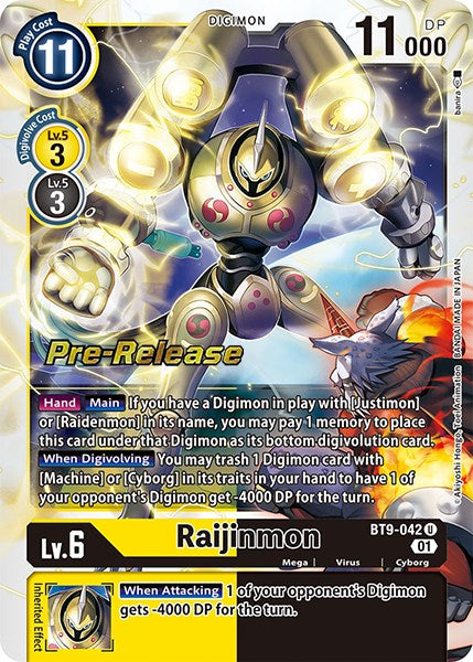 Raijinmon [BT9-042] [X Record Pre-Release Promos] | Total Play