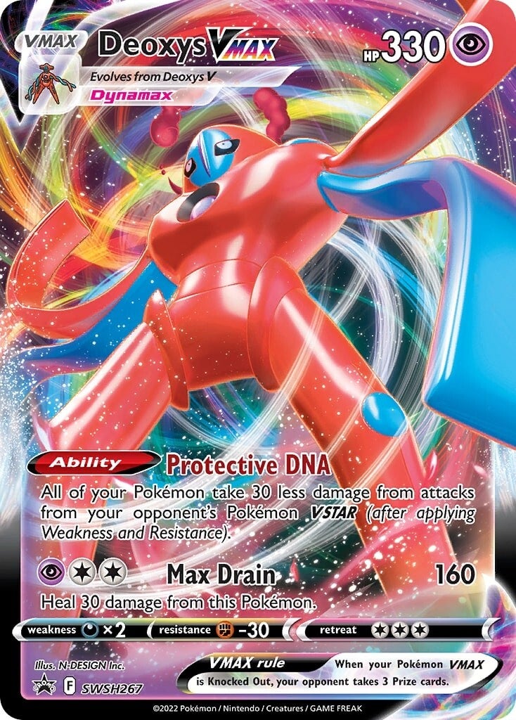 Deoxys VMAX (SWSH267) [Sword & Shield: Black Star Promos] | Total Play