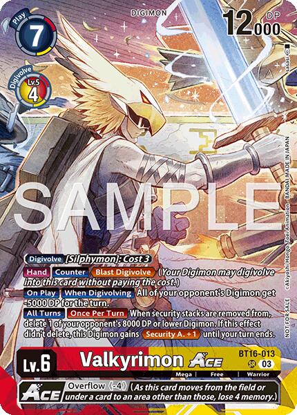 Valkyrimon ACE (Participation) [Hackers' Slumber Release Event Cards] | Total Play