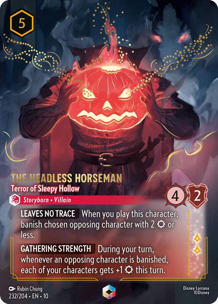 The Headless Horseman - Terror of Sleepy Hollow (Enchanted) (232/204) [Whispers in the Well] | Total Play
