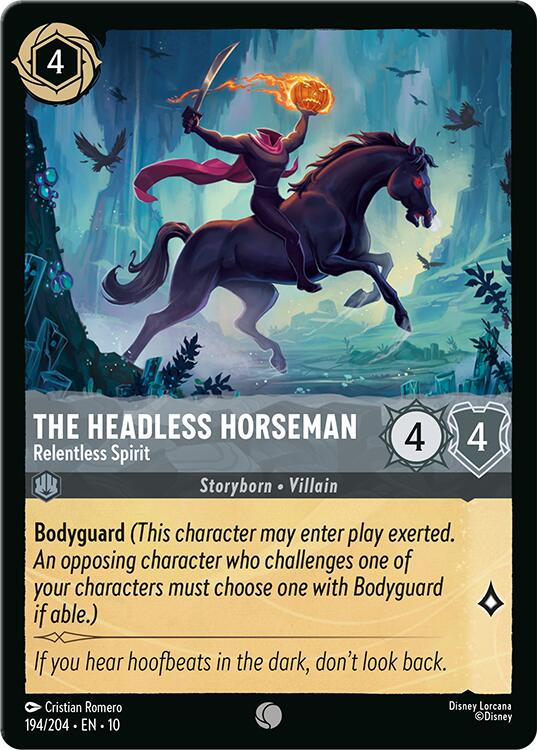 The Headless Horseman - Relentless Spirit (194/204) [Whispers in the Well] | Total Play