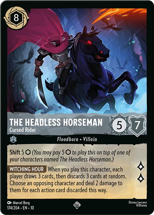 The Headless Horseman - Cursed Rider (174/204) [Whispers in the Well] | Total Play